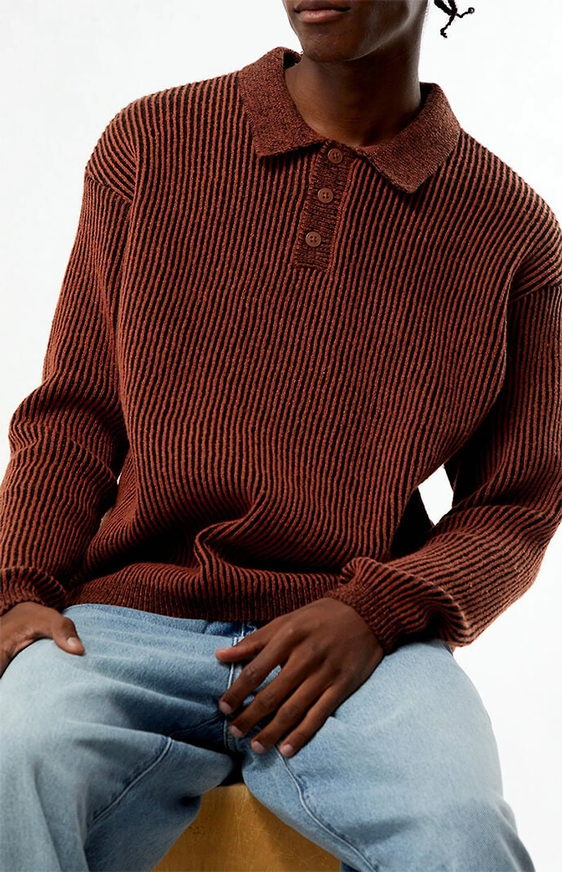 Pacsun Ribbed Boxy Fit Sweater