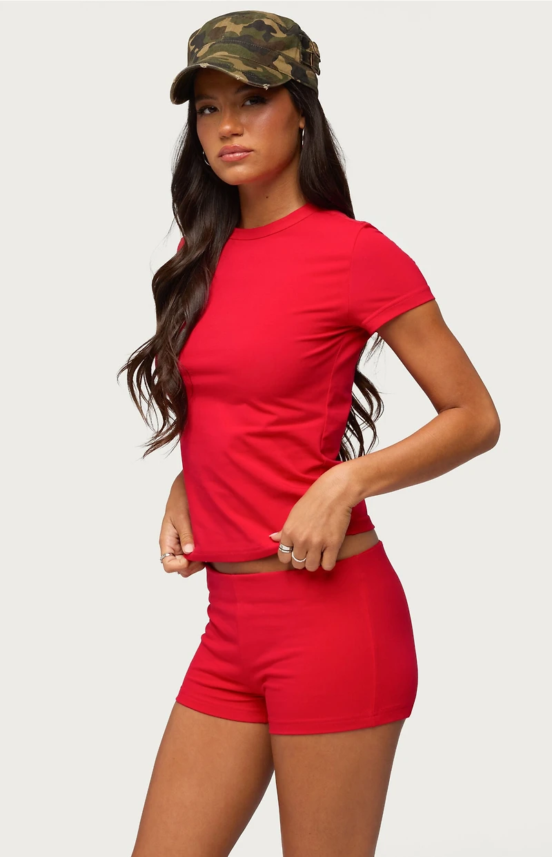Edikted Briony Fitted T-Shirt