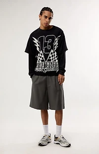 Pacsun Born Free 2fer Long Sleeve Layered T-Shirt