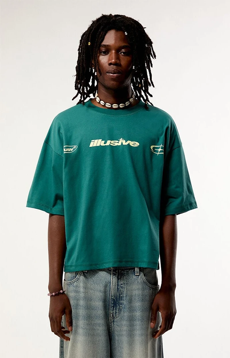 Pacsun Green Illusive T-Shirt