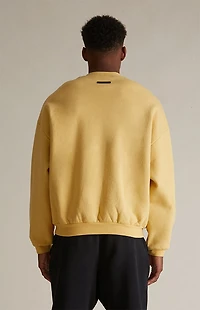 Fear of God ESSENTIALS Amber Heavy Fleece Crew Neck Sweatshirt