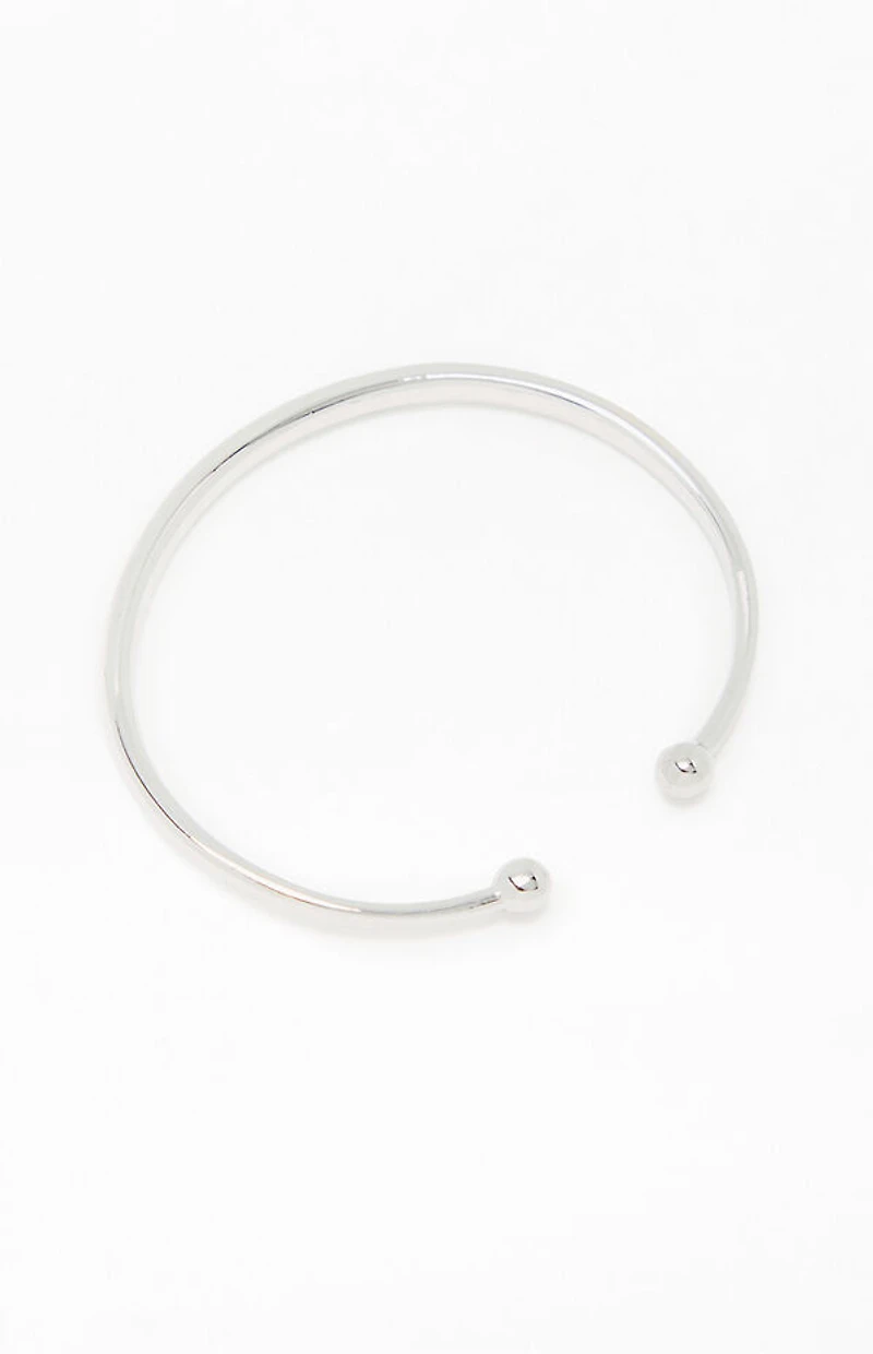 John Galt Silver Bangle Bracelet