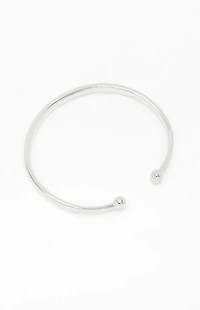 John Galt Silver Bangle Bracelet