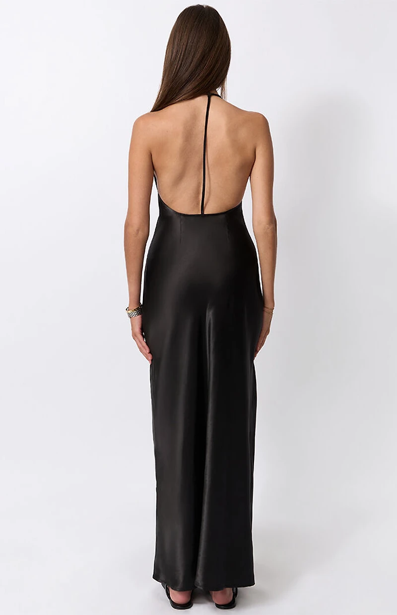 WEWOREWHAT Backless Halter Dress