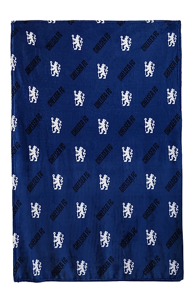 Official Chelsea FC Fleece Throw Blanket