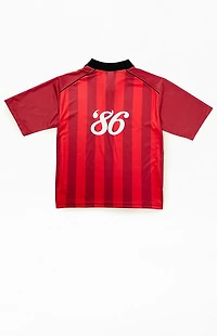 Coca Cola by Pacsun Sport Tek Short Sleeve Soccer Jersey