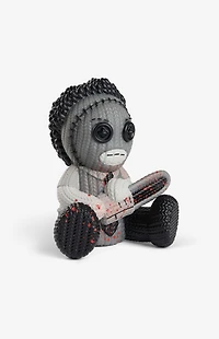 The Texas Chainsaw Massacre Black & White Bloody Leatherface 395 Knit Series Vinyl Figure