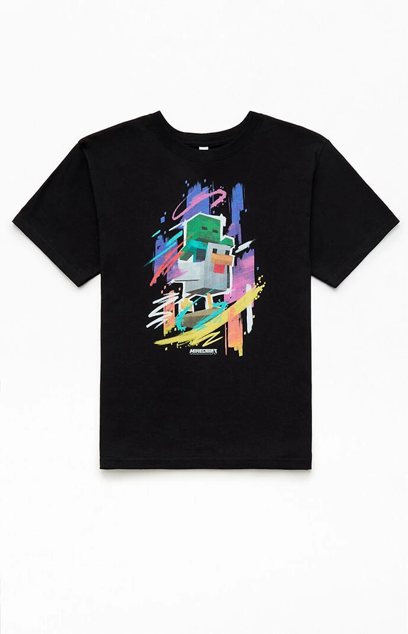 Kids Minecraft Art T-Shirt