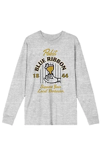 Pabst Blue Ribbon 1844 Long Sleeve T-Shirt