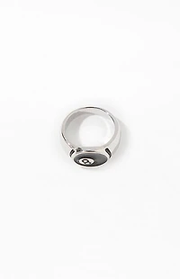 Pacsun Silver 8 Ball Ring