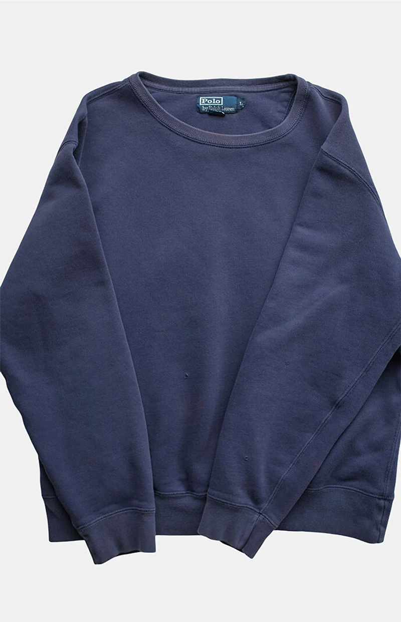 PS VINTAGE '90s Navy Polo Ralph Lauren Sweatshirt