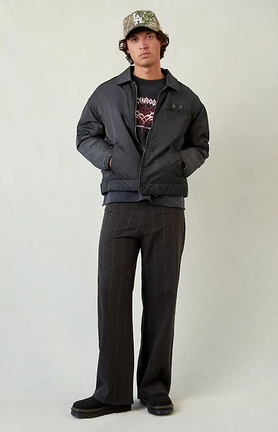 Pacsun Dark Plaid Extreme Baggy Pants