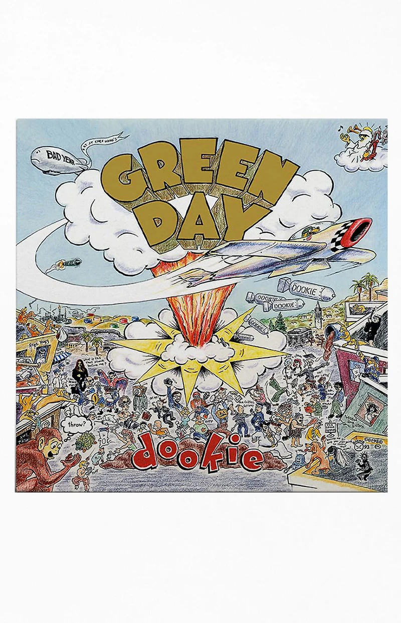 Green Day Dookie Vinyl Record