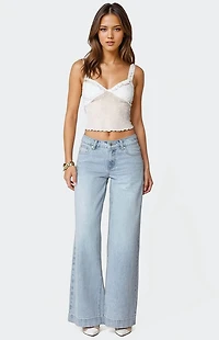 Edikted Posey Sheer Tank Top
