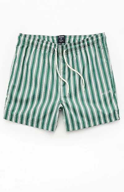 Pacsun Maldives Striped Eco 4.5" Swim Trunks
