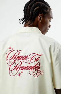 Pacsun Roam To Remember Oversized Camp Shirt