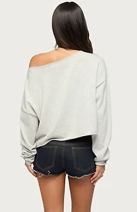Edikted USA Off Shoulder Sweater