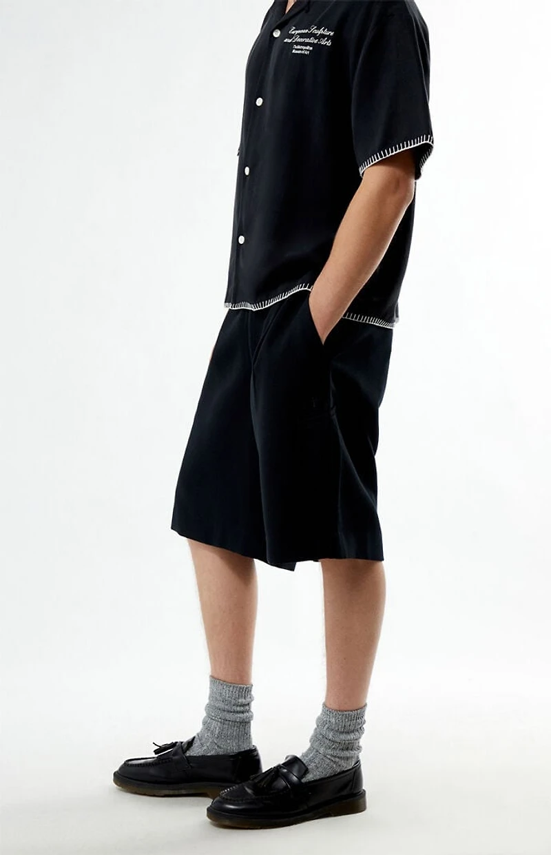 The Met x PacSun Ceremony Pleated Baggy Shorts