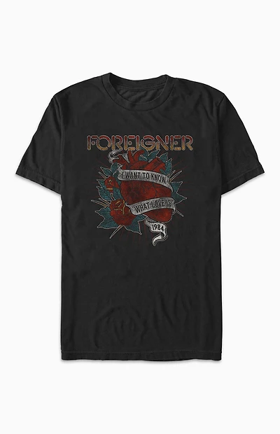 Foreigner Heart What Love Is T-Shirt