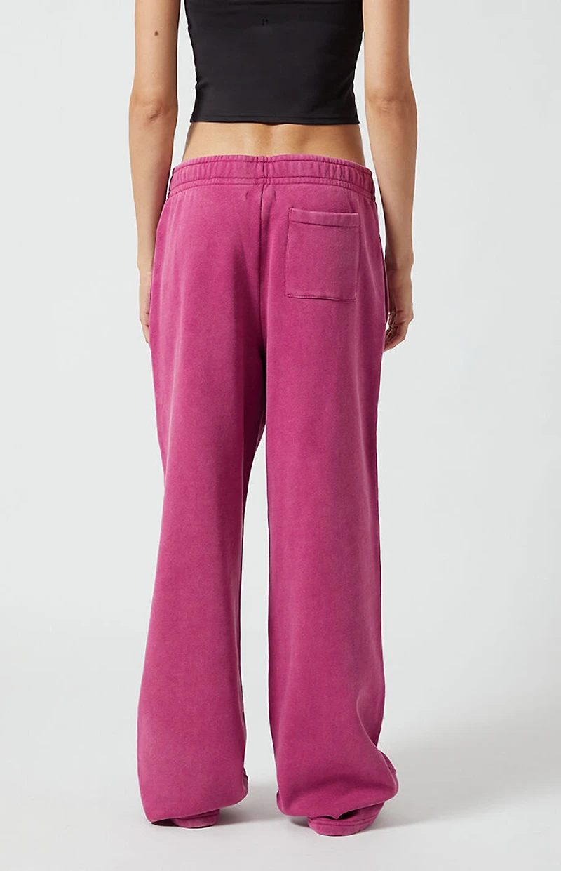 Pacsun Core Ultra Soft Fleece Vintage Wash Baggy Sweatpants