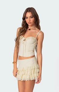 Edikted Maisie Lacey Cupped Corset