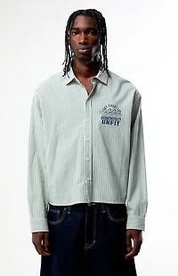 Pacsun Academy Striped Long Sleeve Shirt