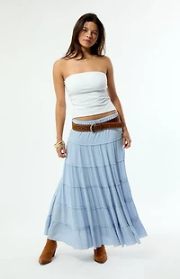 Pacsun Tiered Maxi Skirt