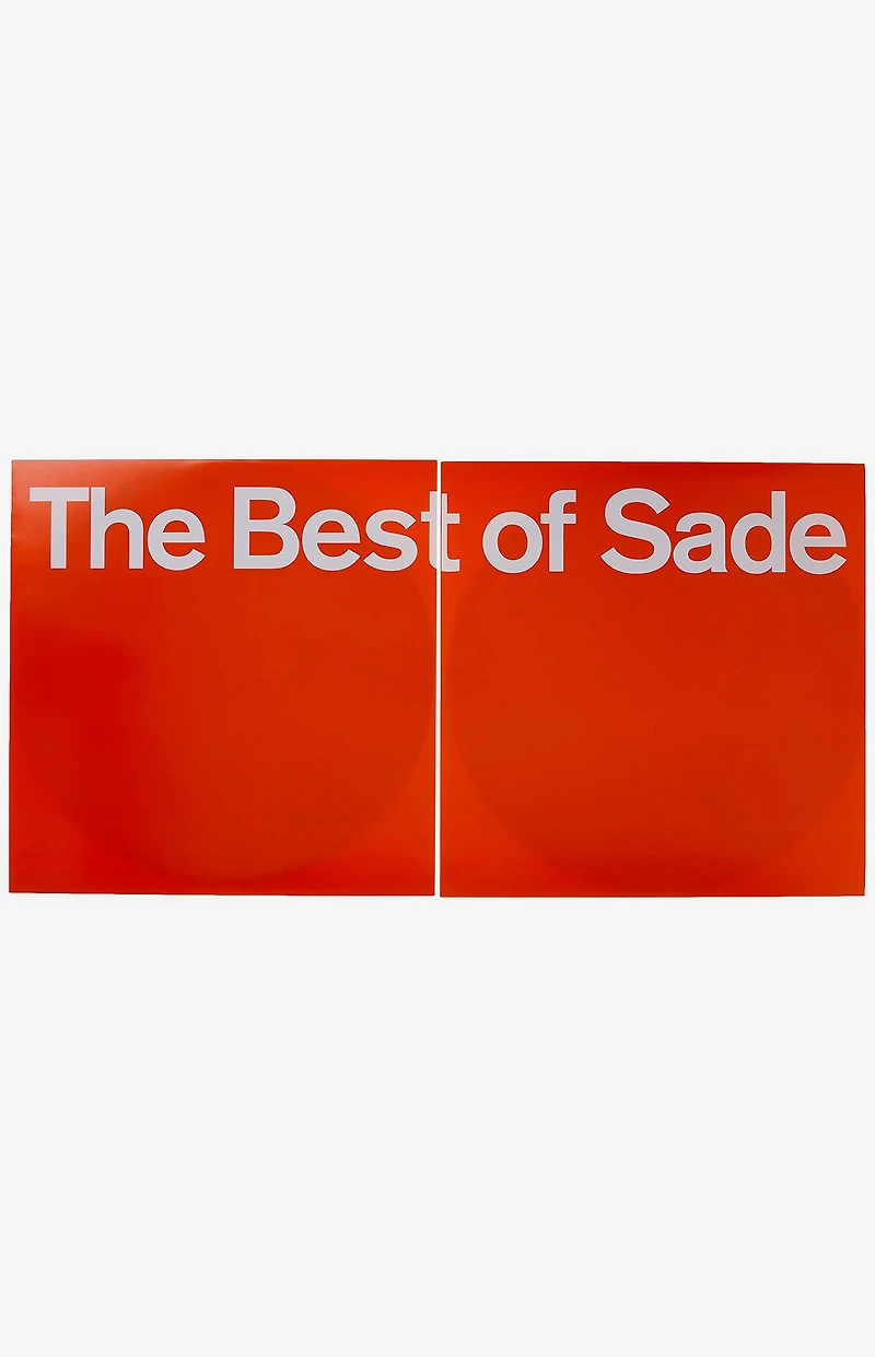 Sade The Best of Sade Vinyl Record