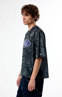 FORD Emblem Logo Tree Camo Mesh Short Sleeve Jersey