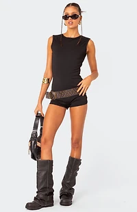 Edikted Brynley Open Back Romper