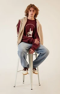 Pacsun Moonlight Cropped Boxy Sweater