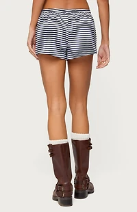 Edikted Jaine Striped Drawstring Shorts