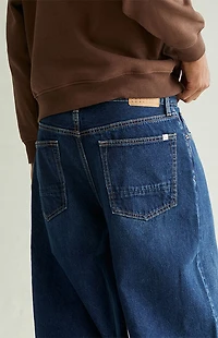Pacsun Ryder Ultra Baggy Jeans Dark Blue