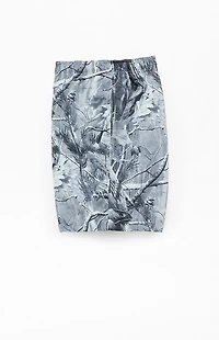 Pacsun Grey Camo 4.5" Swim Trunks
