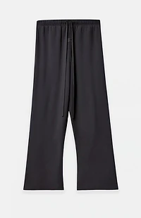 Fear of God ESSENTIALS Vintage Black Fleece Flare Sweatpants