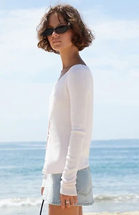 John Galt Light Pink Cardigan