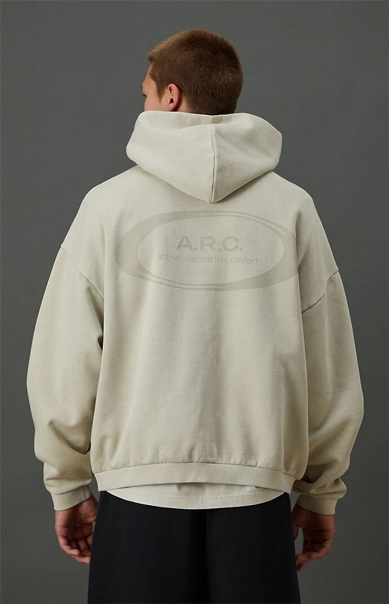 A.R.C. Moonstruck Vintage Wash Heavyweight Oversized Fleece Hoodie