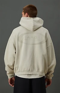 A.R.C. Moonstruck Vintage Wash Heavyweight Oversized Fleece Hoodie