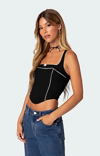 Edikted Sailor Corset Top