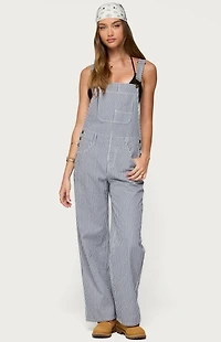 Edikted Tamsin Striped Overalls