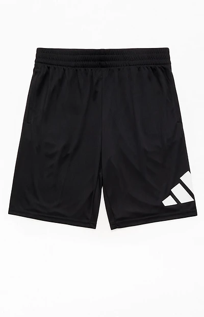 adidas Kids Black Essentials Big Logo Shorts