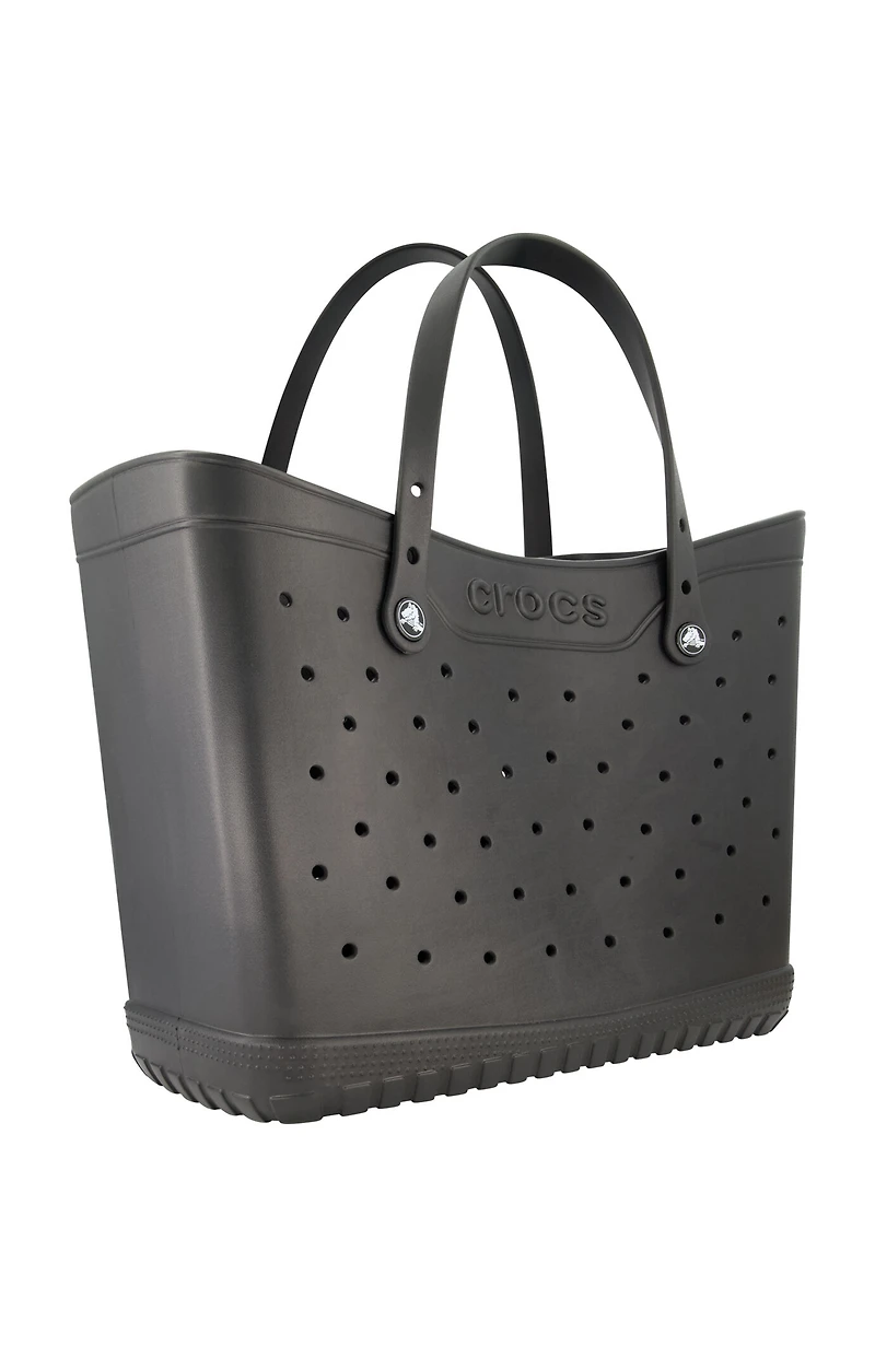 Crocs Black Large Classic Tote Bag