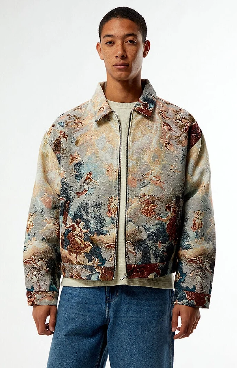 Pacsun Renaissance Jacquard Gas Jacket