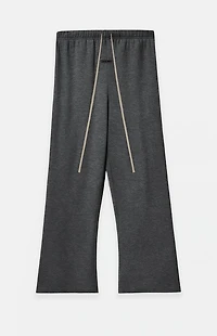 Fear of God ESSENTIALS Charcoal Heather Fleece Flare Sweatpants