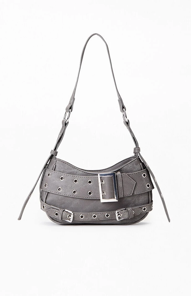 Pacsun Denim Grommet Shoulder Bag