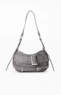 Pacsun Denim Grommet Shoulder Bag