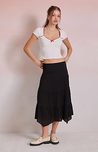 Beverly and Beck Emma Pointelle T-Shirt