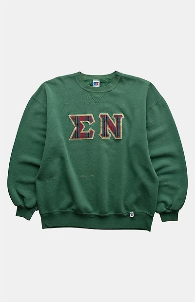 PS VINTAGE 90s Sigma Nu Russell Crew Neck Sweatshirt