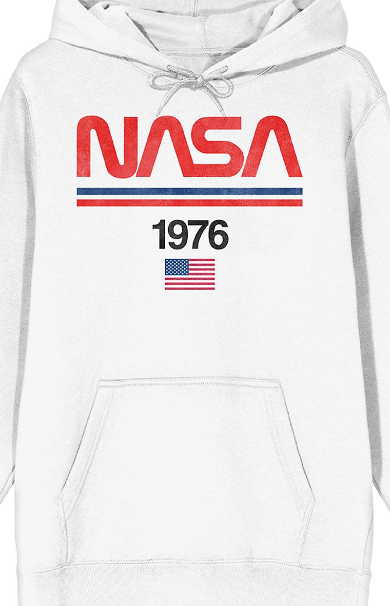 NASA 1976 Flag Hoodie