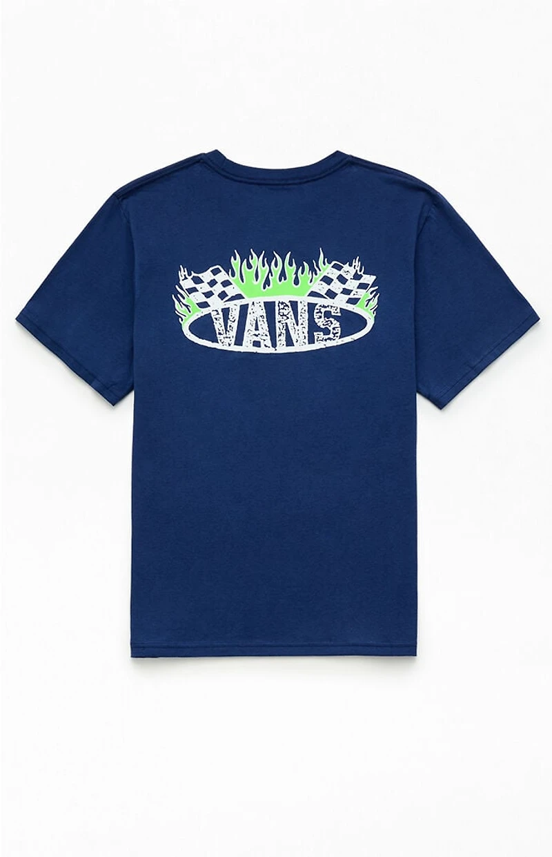 Vans Kids Racing Flames T-Shirt